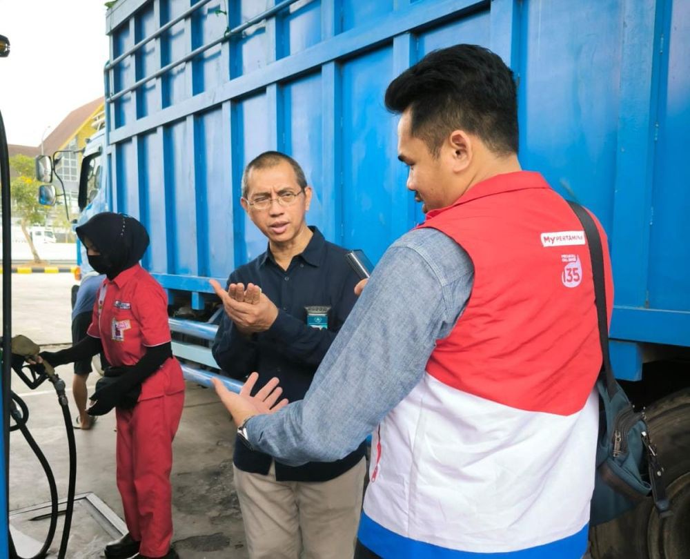 BPH Migas dan Pertamina Tinjau SPBU Lampung, Stok BBM Aman?