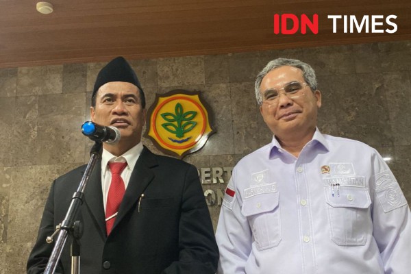 Balik Lagi Jadi Mentan, Amran: Terima Kasih Pak Presiden