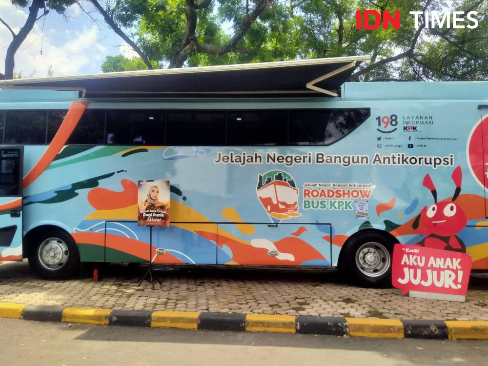 Roadshow Bus KPK Mampir ke Sumut, Tiru Kampanye ala Zaman Dulu