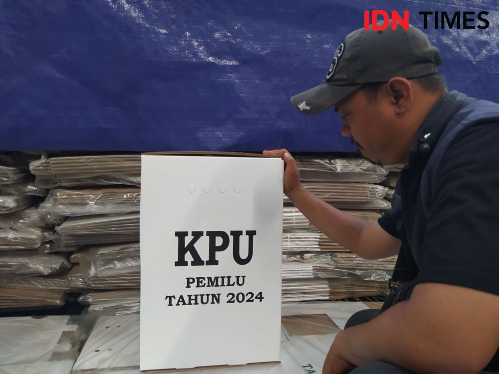 KPU KBB Mulai Terima Bilik dan Kotak Suara untuk Pileg dan Pemilu 2024