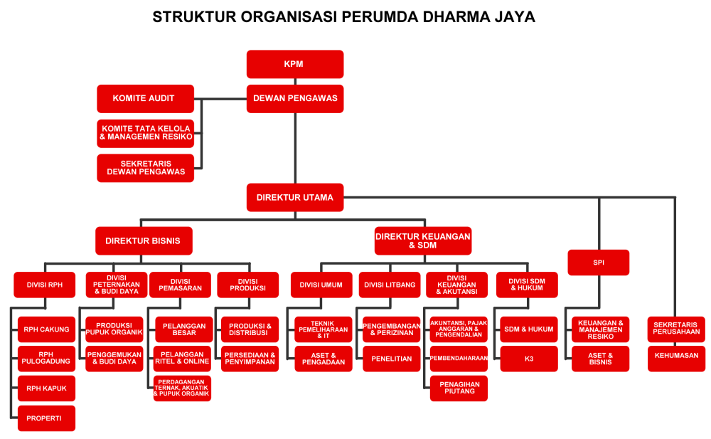 15 Contoh Struktur Organisasi Perusahaan Terlengkap Simak 3573