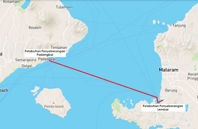 Jadwal Kapal Rute Lombok - Bali pada Rabu 29 November 2023