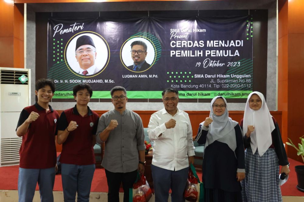 Pemilu 2024, Sekolah di Bandung Gelar Seminar Pemilih Cerdas