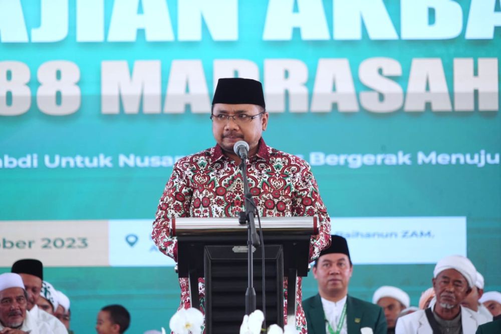 Yahya Cholil Staquf Bakal Lantik Pengurus PWNU Lampung 24 Januari 2024