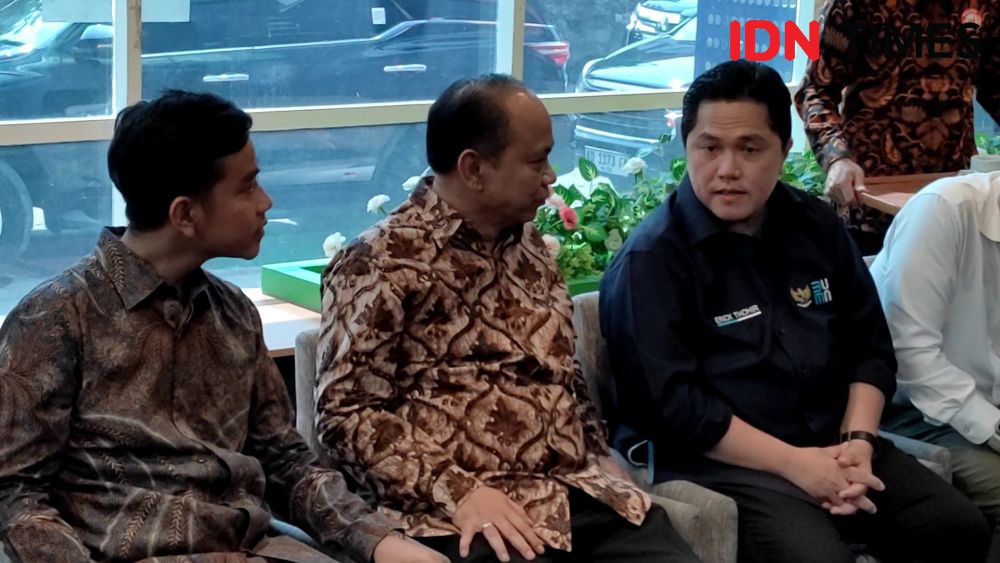 Bertemu di Industry Summit, Erick Thohir Puji Prestasi Gibran