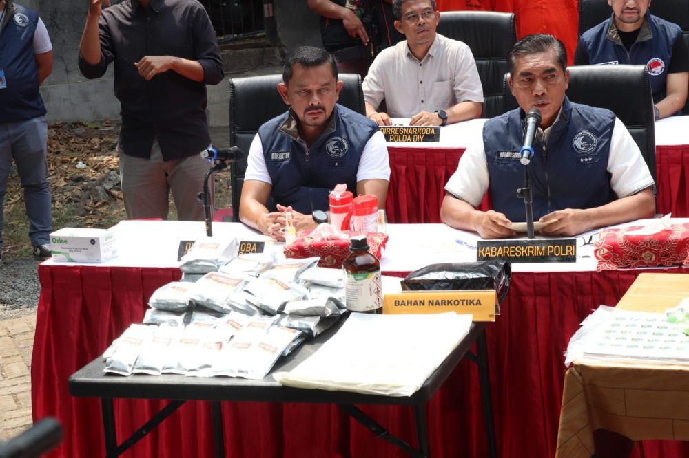 Kontrakan di Bantul Jadi Tempat Produksi Keripik Pisang Narkoba