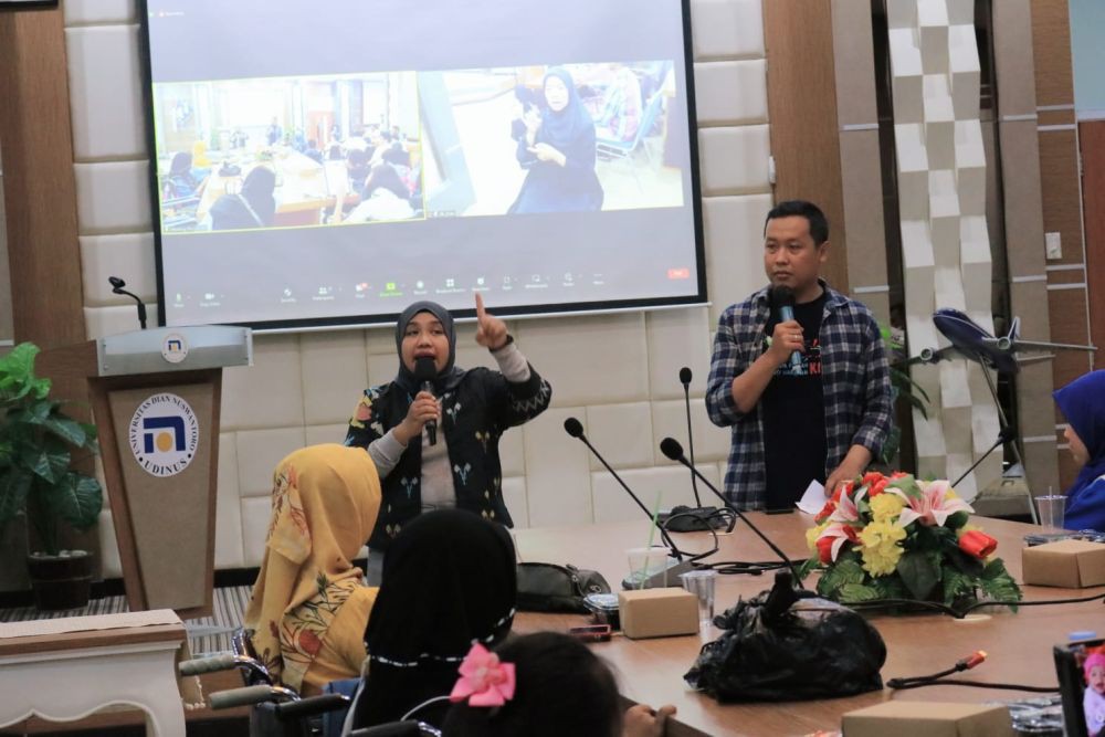 Ajarkan Difabel Semarang Literasi Digital Lewat Akademi Konten Kreator