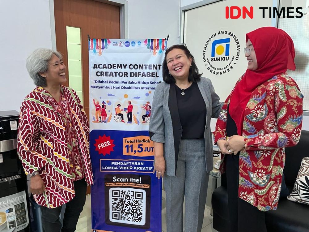 Ajarkan Difabel Semarang Literasi Digital Lewat Akademi Konten Kreator