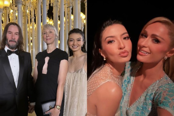 Foto Raline Shah Di LACMA Art + Film Gala Sama Paris Hilton