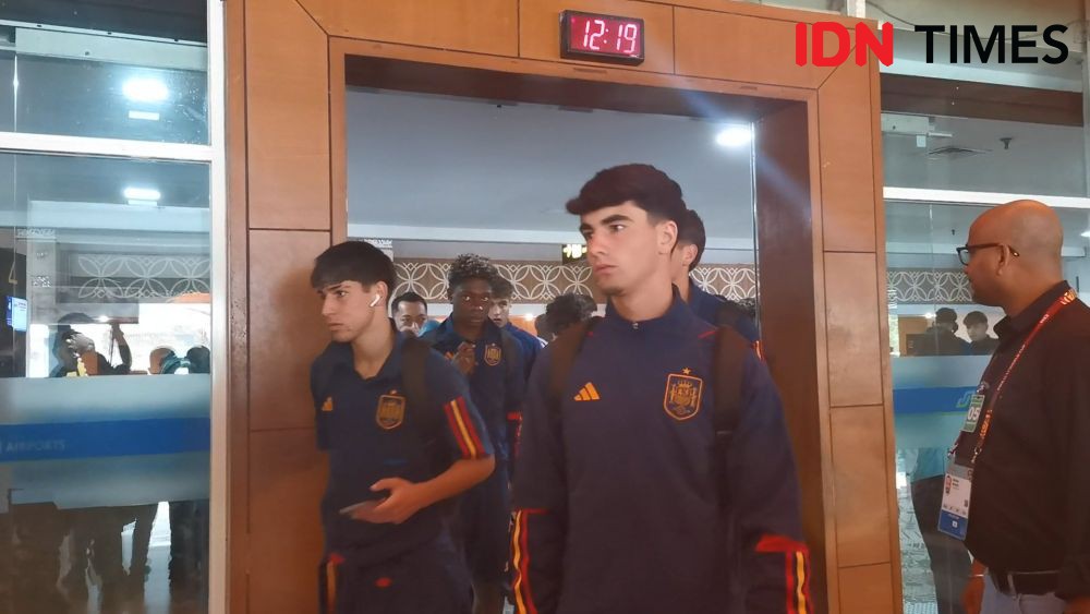 Spanyol dan Tim Grup B Piala Dunia U-17 Tiba di Solo