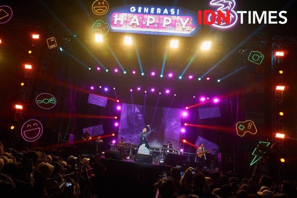 10 Potret Keseruan Festival Generasi Happy, Blending Talkshow & Konser