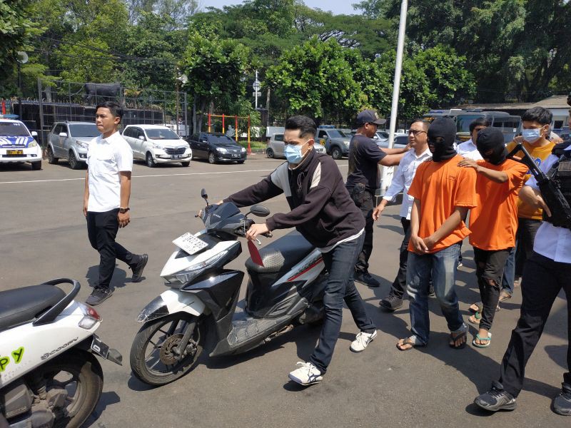 Seratus Anggota Geng Motor di Bandung Diamankan Polisi
