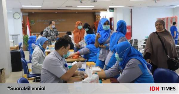 7.754 Nakes Di Kota Tangerang Disuntik Vaksin Hepatitis