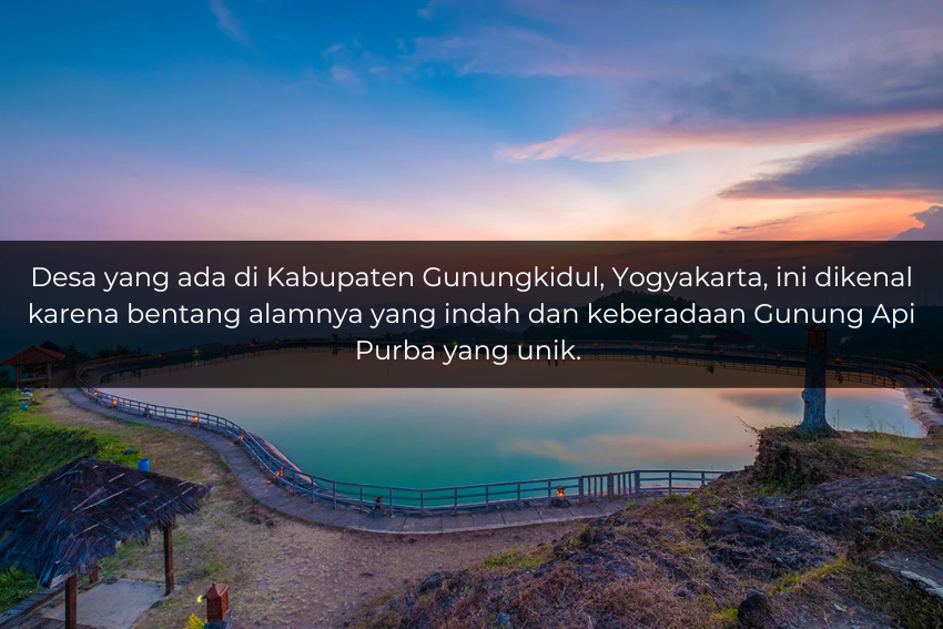 [QUIZ] Kamu Tahu Nama Desa Wisata Cantik di Indonesia Ini?