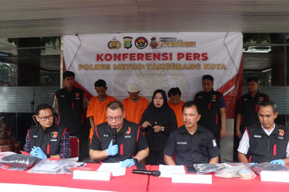 Sakit Hati, Tersangka Penipuan Aniaya Anggota Polisi di Tangerang