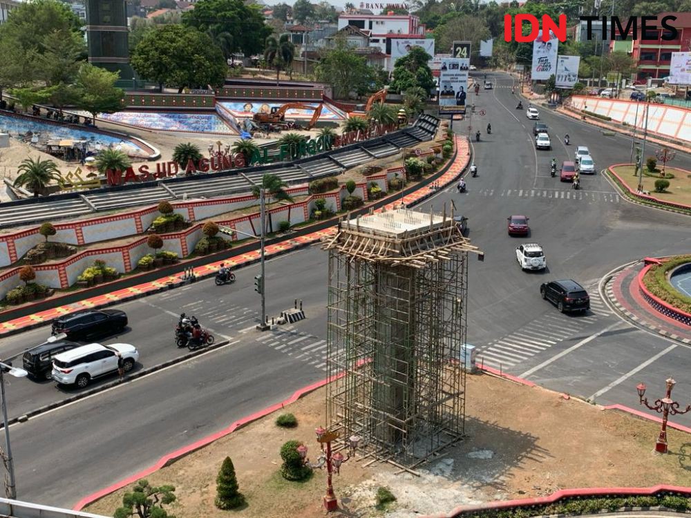 Siger Milenial, Dipilih jadi Nama JPO Aestetik Bandar Lampung