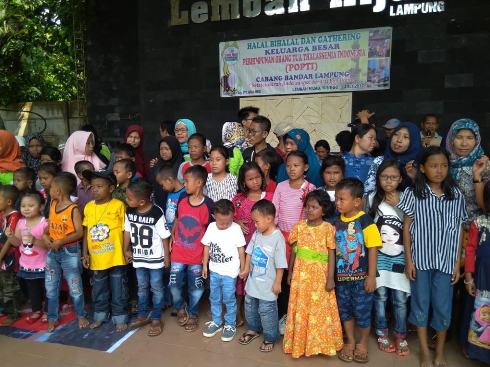 POPTI Bandar Lampung, Wadah Informasi dan Aktivitas Anak Talasemia