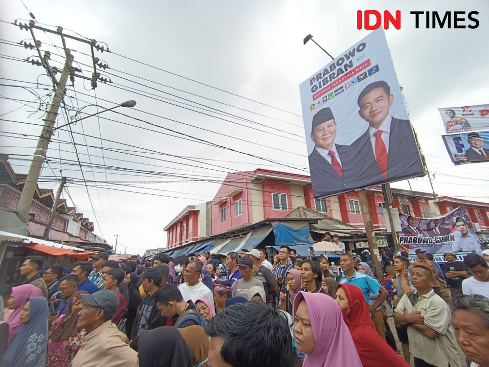 Kunjungi Lampung, Gibran Tebar Janji Bakal Revitalisasi Pasar Natar