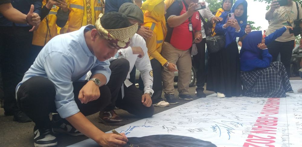 Gibran Lelang Vespa di Palembang, Dananya untuk Rakyat Palestina