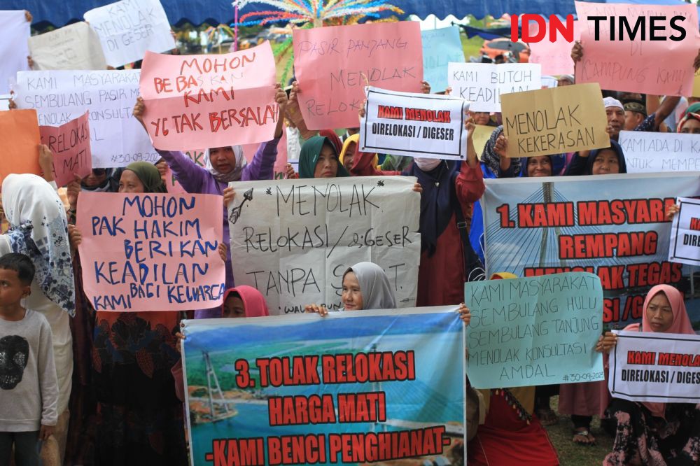 Aktivitas Masyarakat Pulau Rempang Berangsur Normal