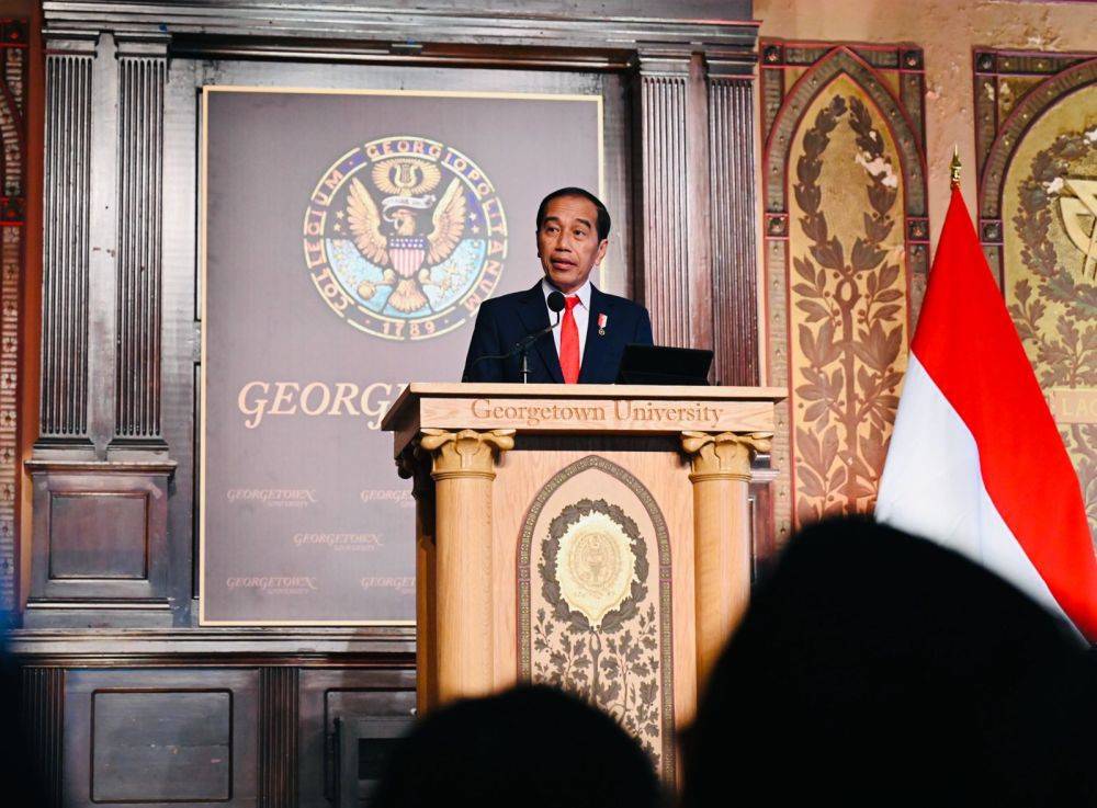 Isi Kuliah Umum Di AS, Jokowi Bicara Pancasila