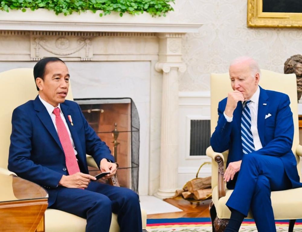 Joe Biden Tak Tanggapi Jokowi Desak Israel Setop Serang Gaza