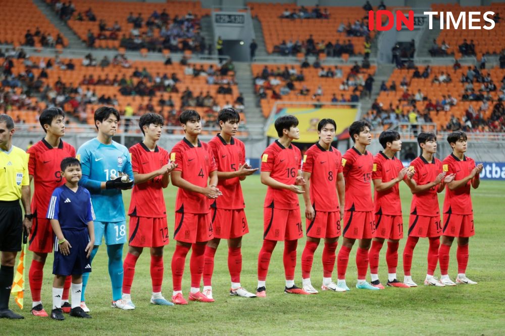 Potret Aksi Prancis Versus Korea Selatan di Piala Dunia U-17