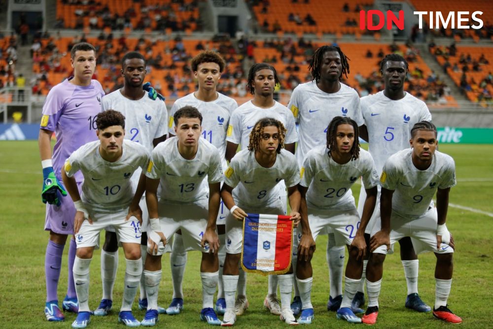 Potret Aksi Prancis Versus Korea Selatan di Piala Dunia U-17