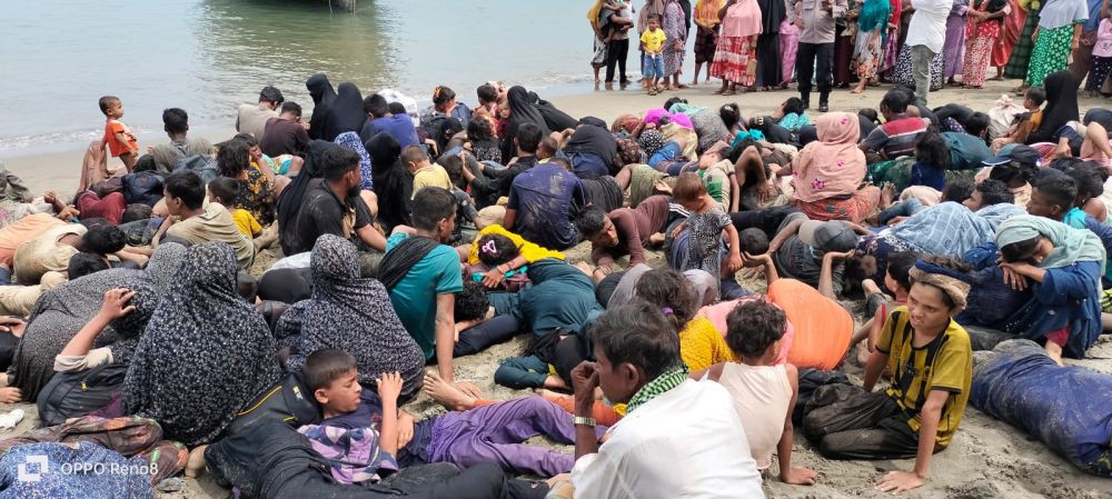 Dua Kapal Bawa 370 Rohingya Mendarat di Pidie
