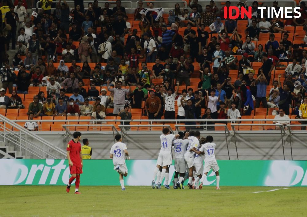 Potret Aksi Prancis Versus Korea Selatan di Piala Dunia U-17