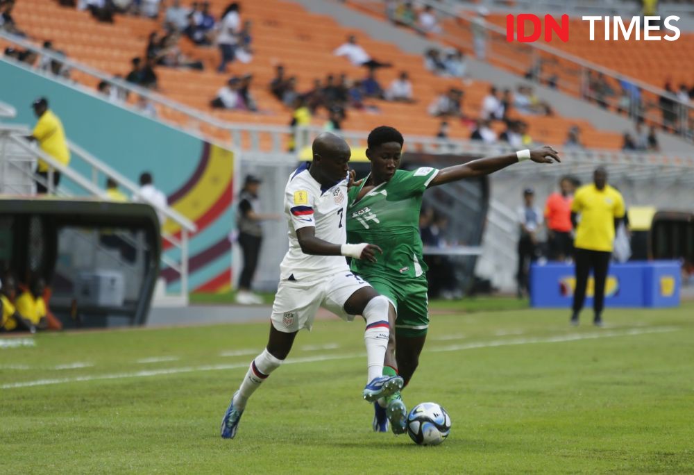 Potret Aksi Amerika Serikat kontra Burkina Faso di Piala Dunia U-17