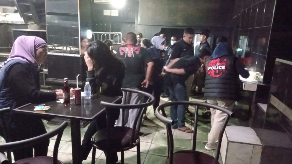 Pegawai Kafe di Kampung Baru Palembang Positif Narkotika