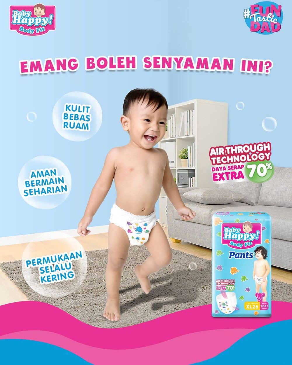 7 Rekomendasi Popok Bayi, Anti Bocor dan Iritasi!