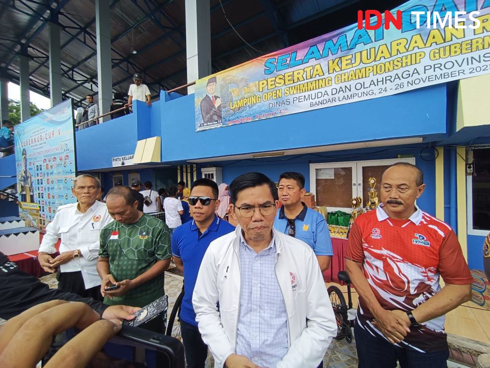 Ribuan Perenang Adu Cepat di Kejuaraan Lampung OSC Gubernur Cup V 2023