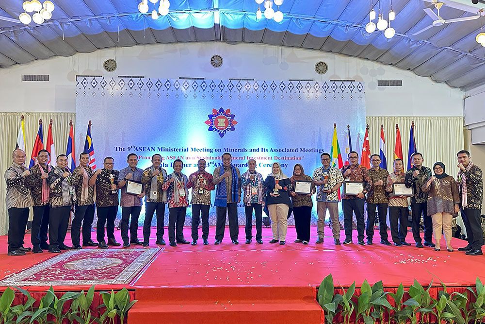 PT Agincourt Resources Sabet Juara Pertama di ASEAN Mineral Awards