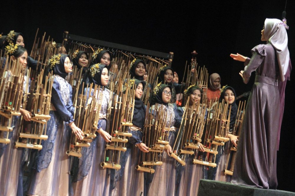 KPA3 Berhasil Hipnotis Penonton di Angklung Evening Concert 2023