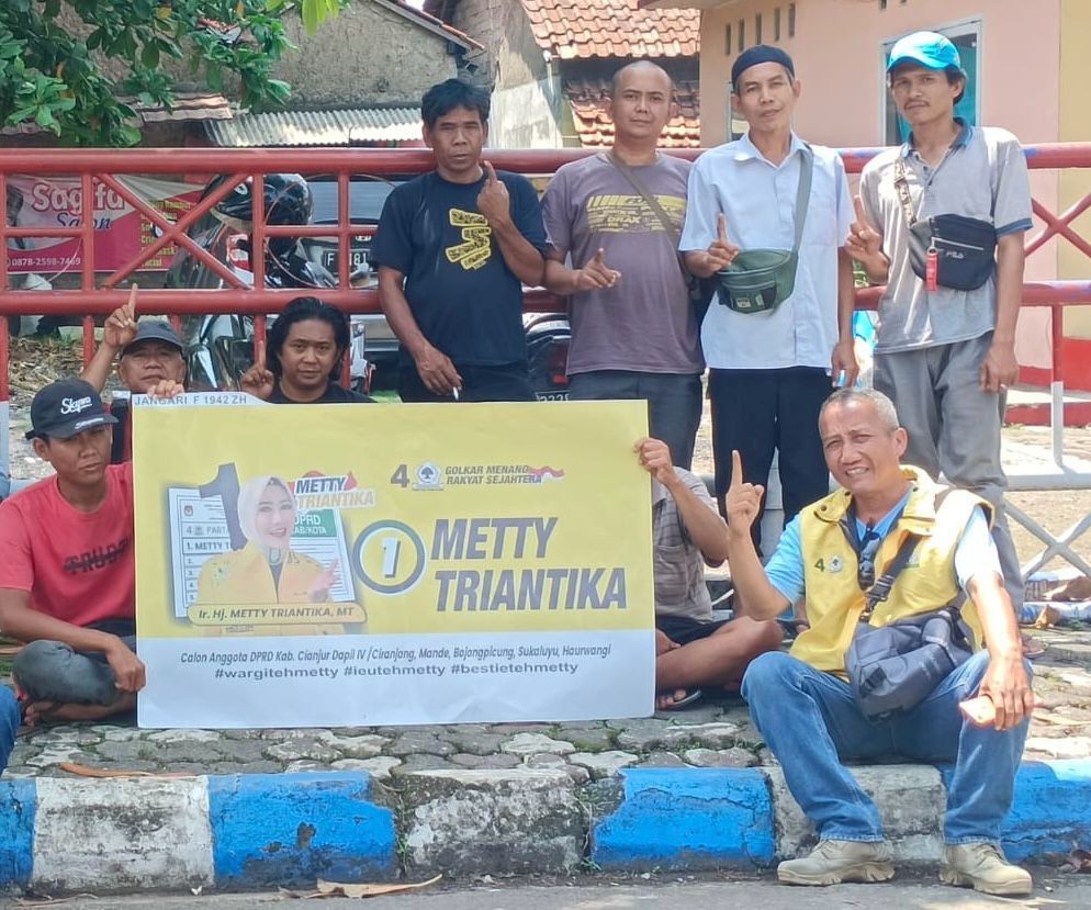 Kampanye Hari Pertama, Caleg DPRD Cianjur Didukung Pengusaha Angkutan