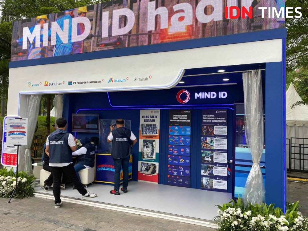 Seru! Ini Antusiasme Pengunjung Booth MIND ID Di IMGS 2023