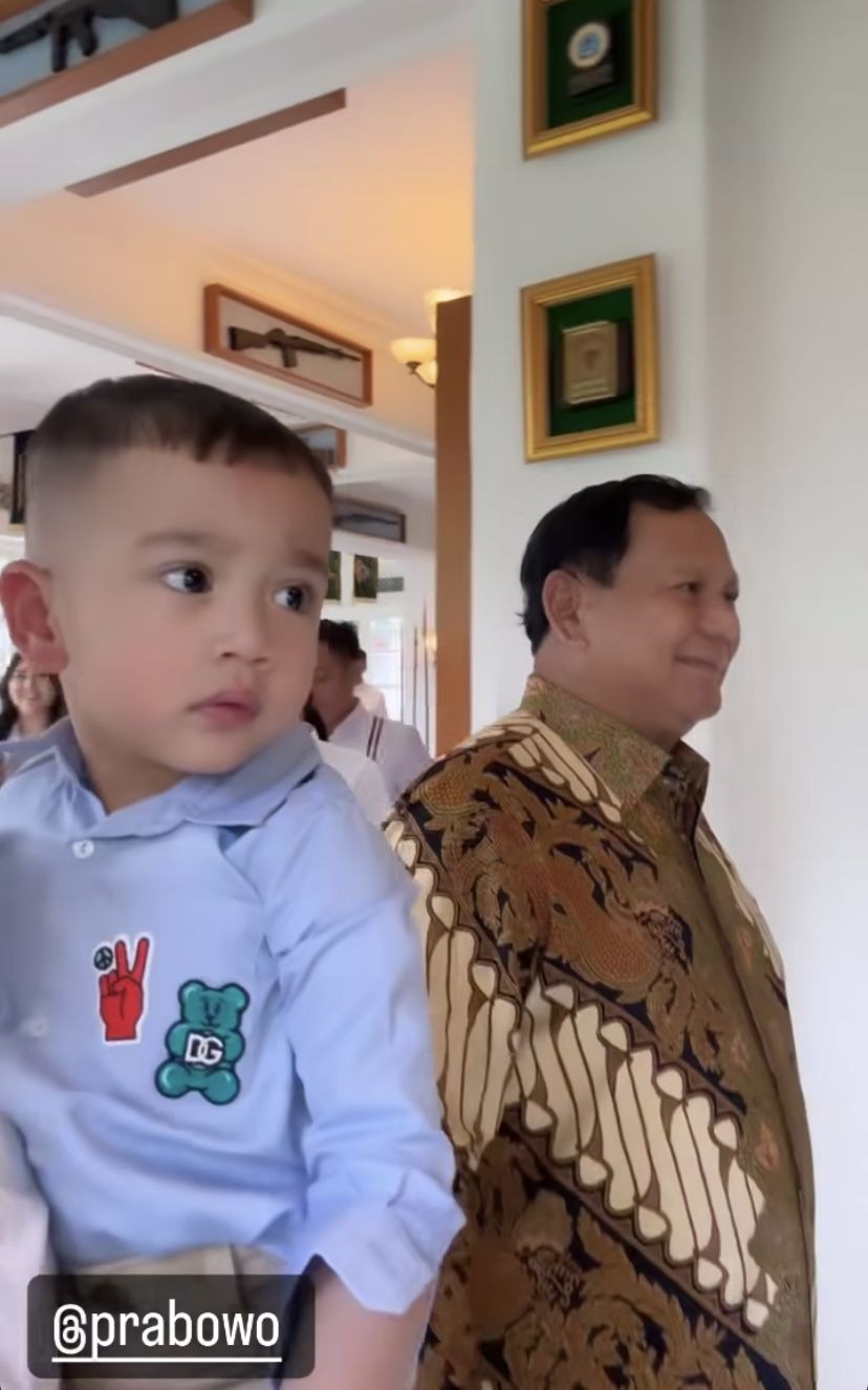 Momen Cipung Ketemu Prabowo Selfie Bersama Nih