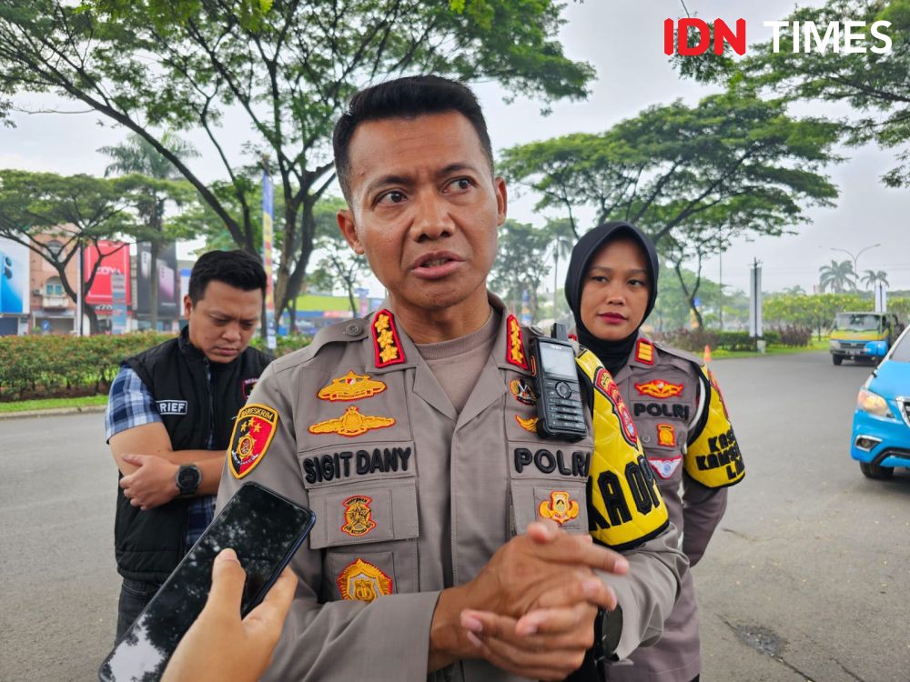3 Ribu Buruh di Tangerang Gelar Aksi, Polisi Rekayasa Lalu lintas