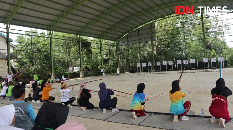 Penggiat Olahraga Tradisional Apresiasi Nusantara Sumpit Open OIKN