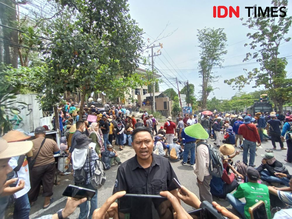 Petani Geruduk ATR/BPN Lampung Tuntut SHM Register 38 Gunung Balak