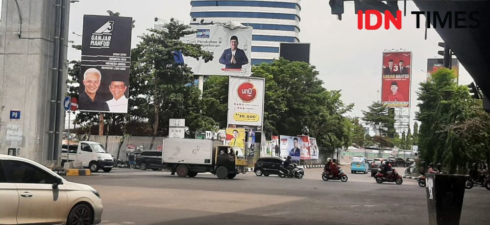 Bawaslu Makassar akan Tindak APK Peserta Pemilu di Titik Terlarang