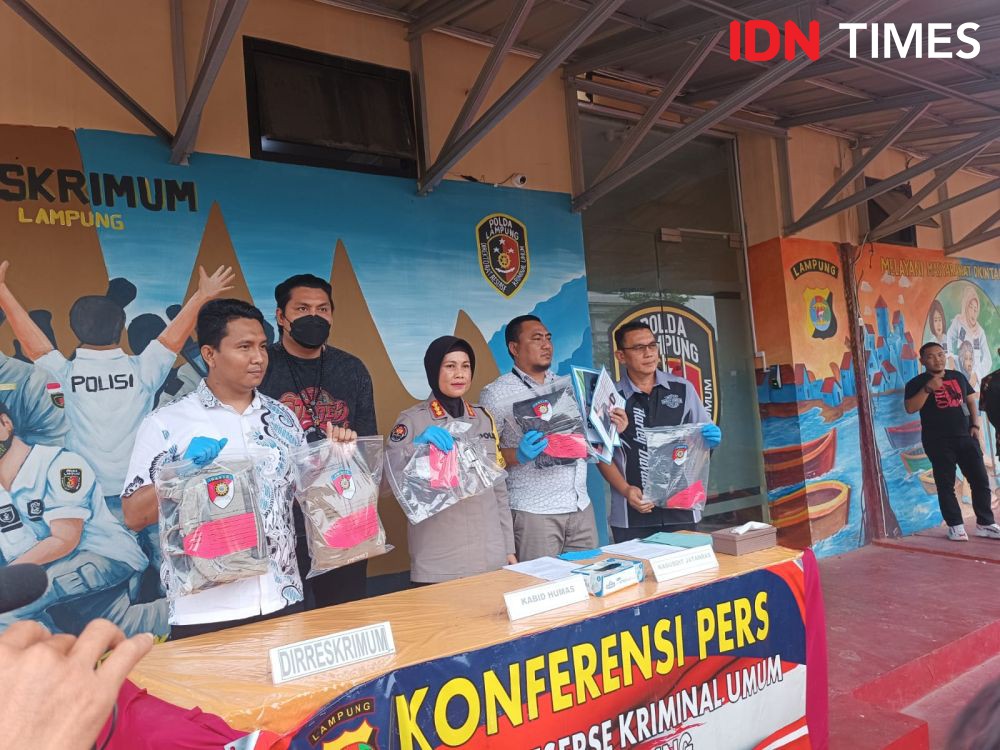 Dor! Polisi Lumpuhkan 3 Pencuri Motor Spesialis Kosan di Lampung
