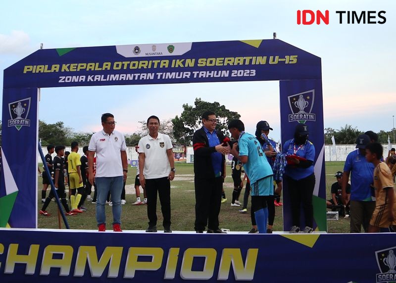 Piala Kepala OIKN Soeratin U-15 Sukses Persikutim Juara Pertama 