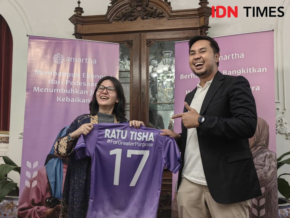Ratu Tisha Sebut Pentingnya Literasi Keuangan Bagi Pemain Bola 