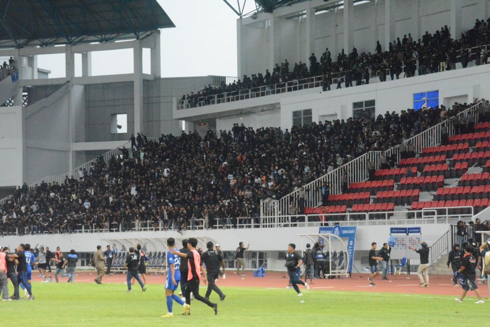 3 Suporter PSS Dilarang Masuk ke Seluruh Stadion Selama 5 Tahun