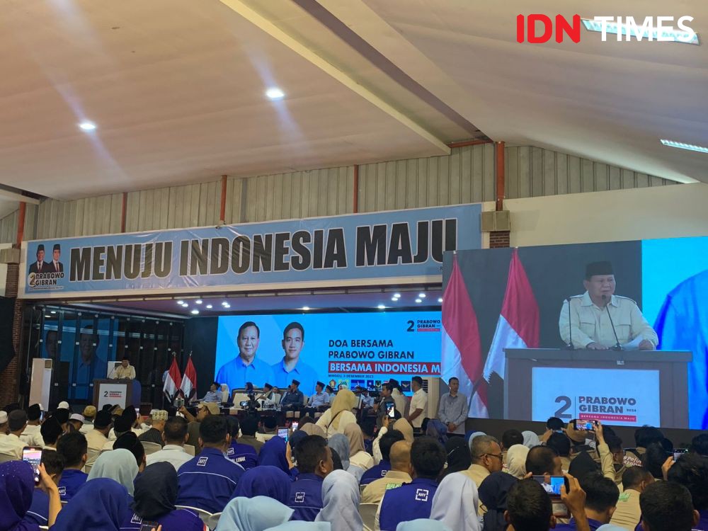 Kampanye di Lebak, Prabowo Ungkap Pengalaman Ilmu Khas Prajurit Banten