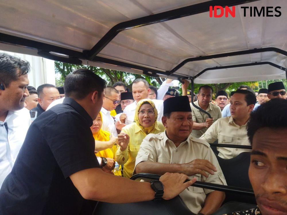 Kampanye di Banten, Prabowo Ziarah ke Makam Sultan Hasanudin