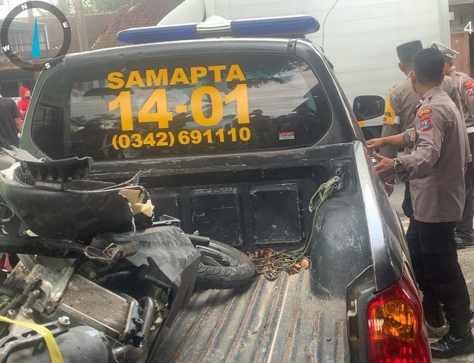 Dua Pelajar di Blitar Tewas Tertabrak Kereta Api